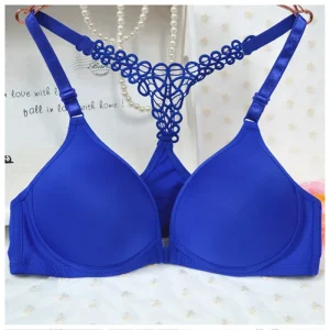 Women Bra Front Button Sexy Lace Bralette Solid Wireless Bra Female Underwear A B Cup Lingerie Soft Fashion Brassiere